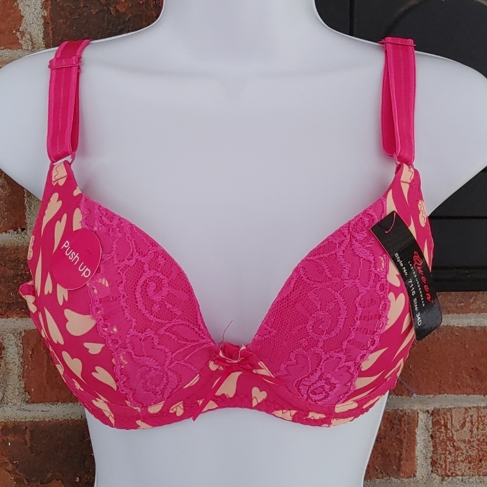 Queen Push up Bra Size 34D